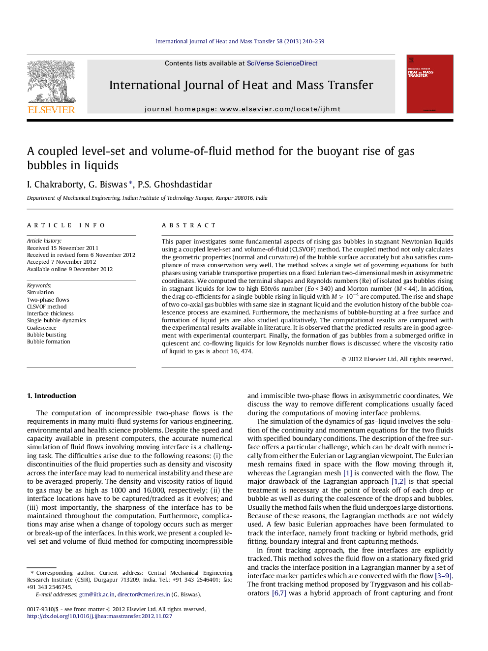 A coupled level-set and volume-of-fluid method for the buoyant rise of gas bubbles in liquids