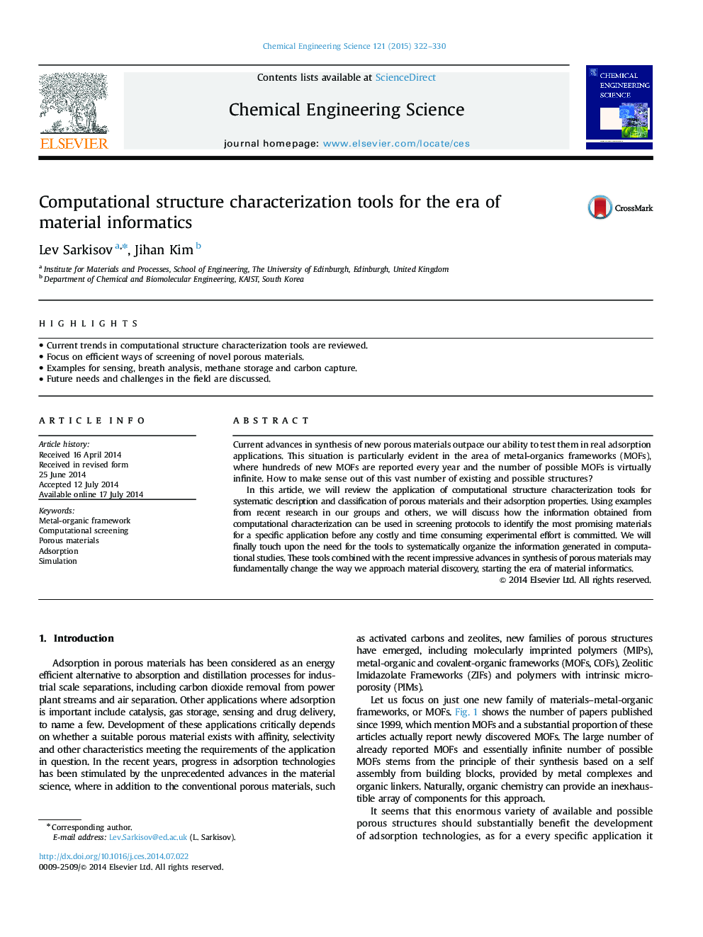 Computational structure characterization tools for the era of material informatics