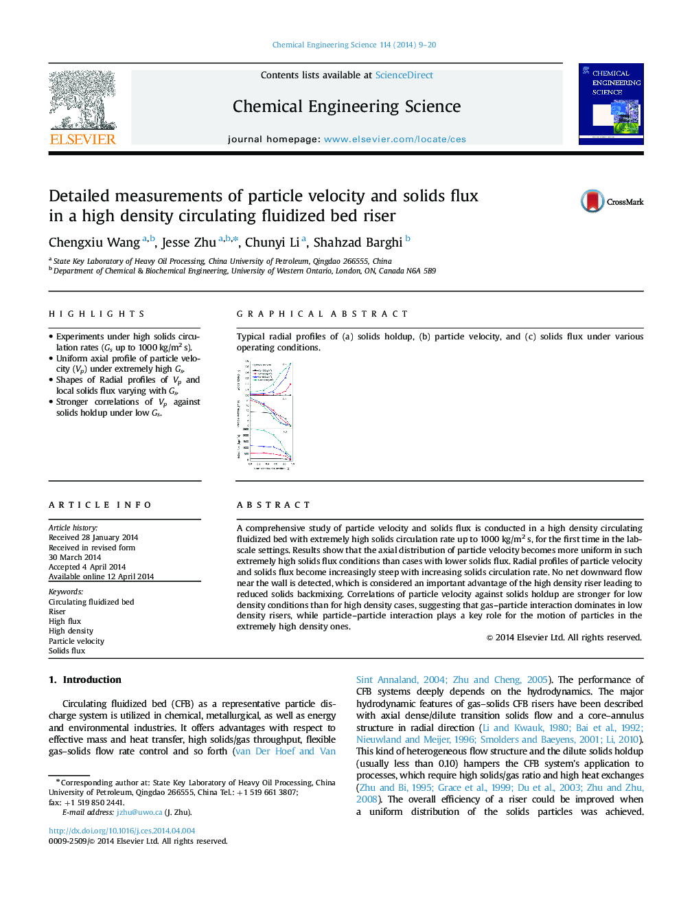 Detailed measurements of particle velocity and solids flux in a high density circulating fluidized bed riser