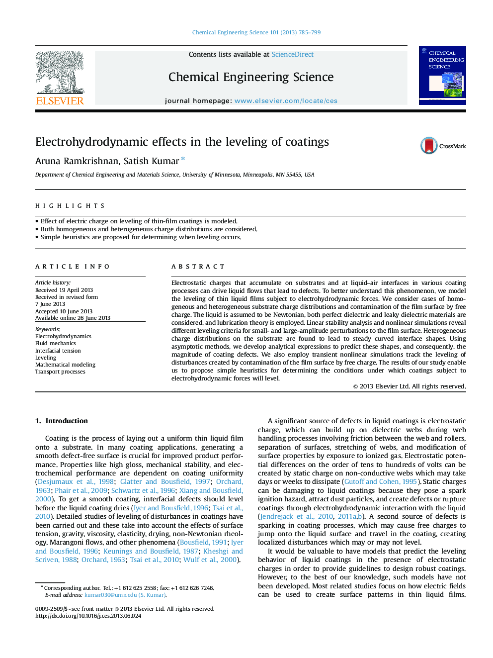 Electrohydrodynamic effects in the leveling of coatings