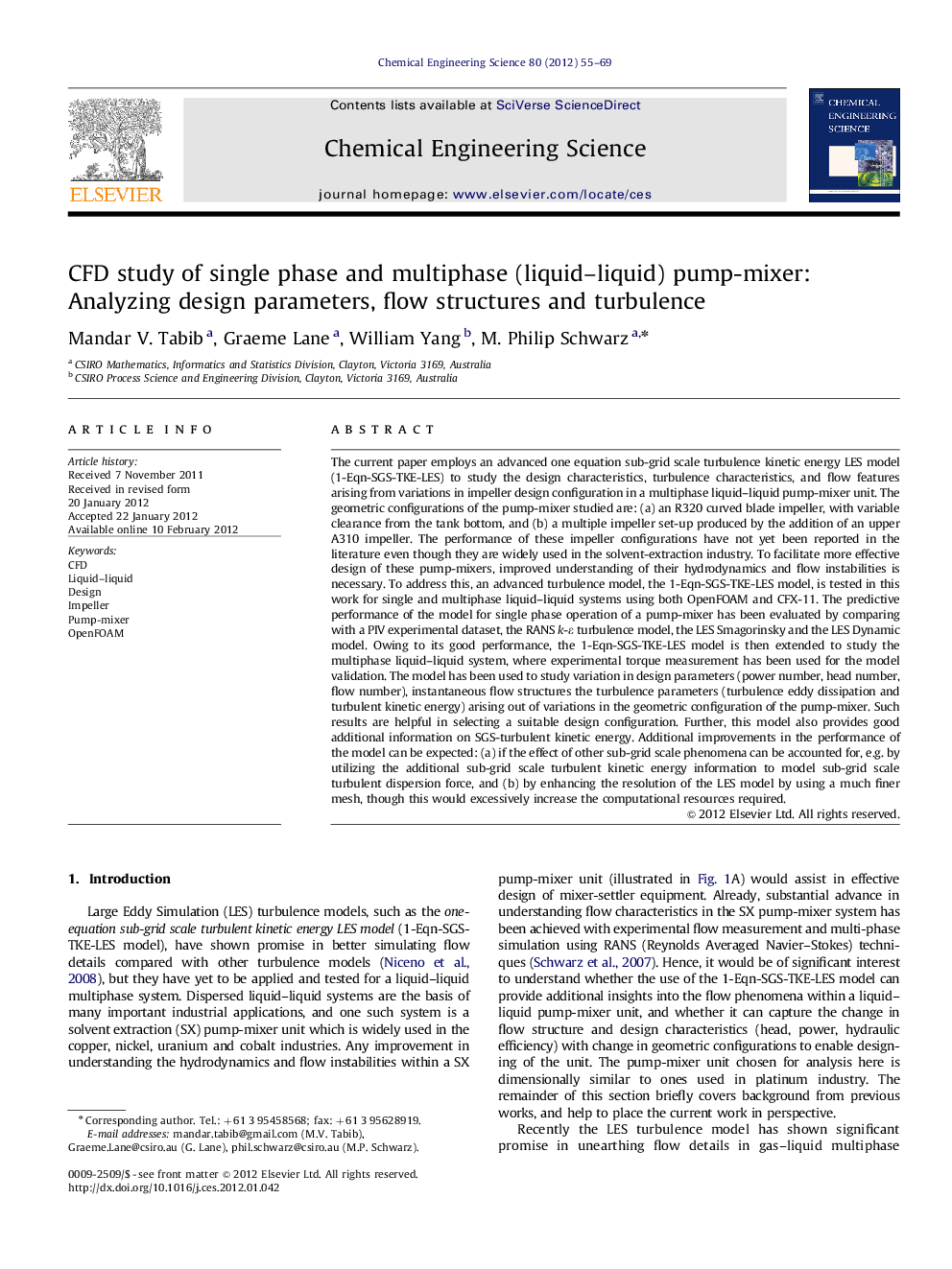 CFD study of single phase and multiphase (liquid-liquid) pump-mixer: Analyzing design parameters, flow structures and turbulence