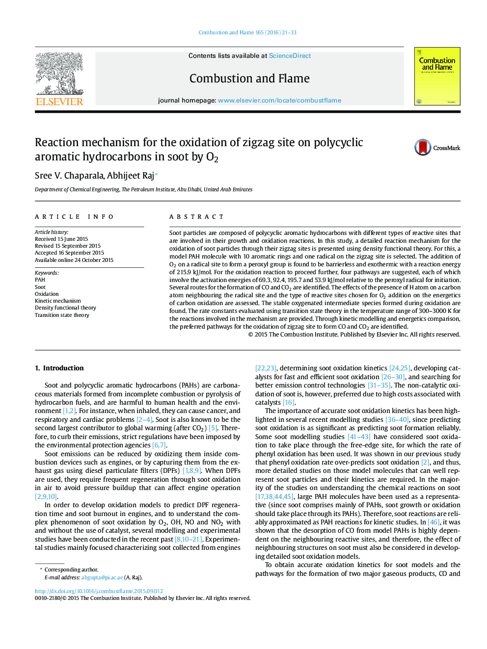 Reaction mechanism for the oxidation of zigzag site on polycyclic aromatic hydrocarbons in soot by O2