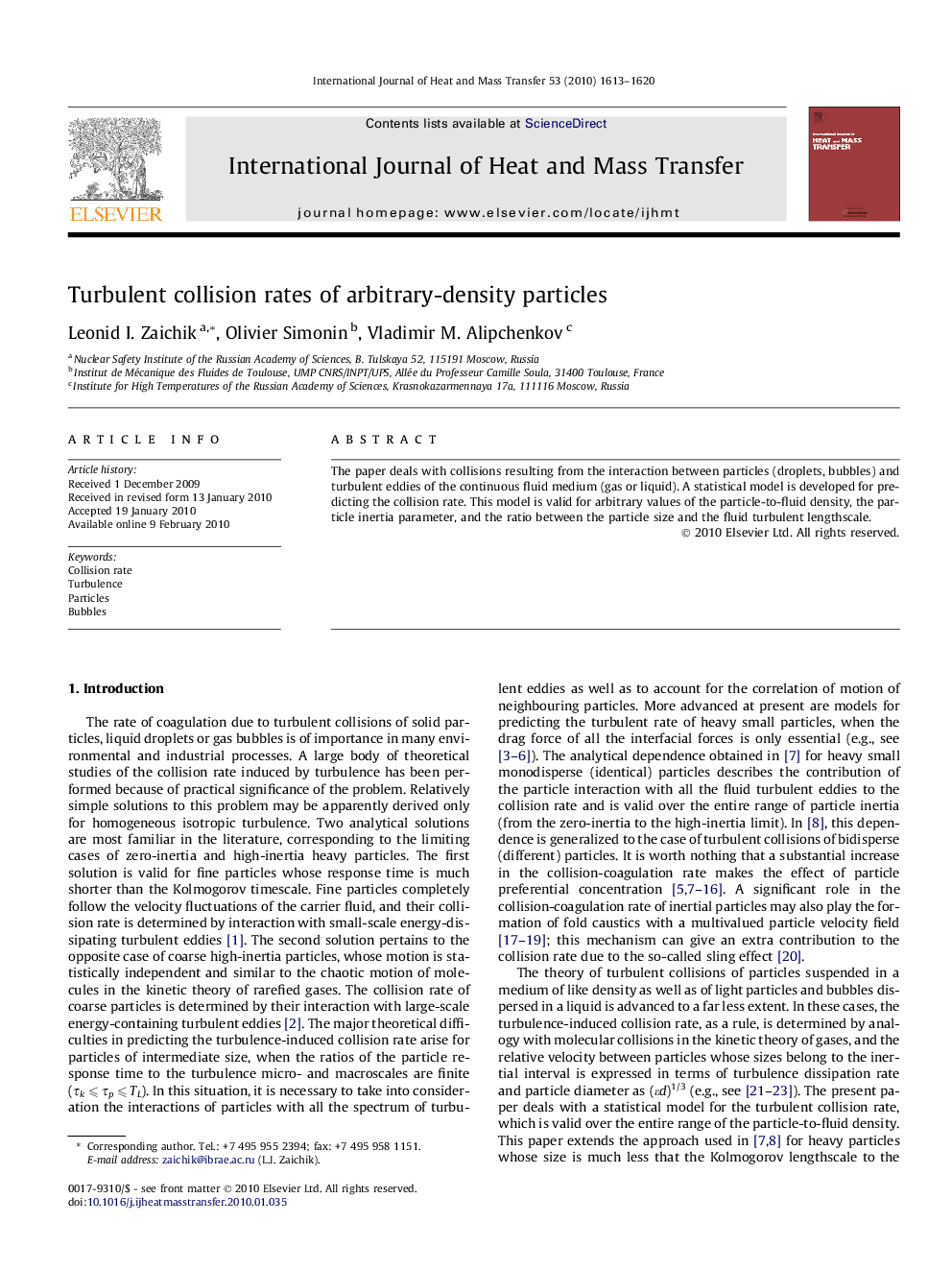 Turbulent collision rates of arbitrary-density particles