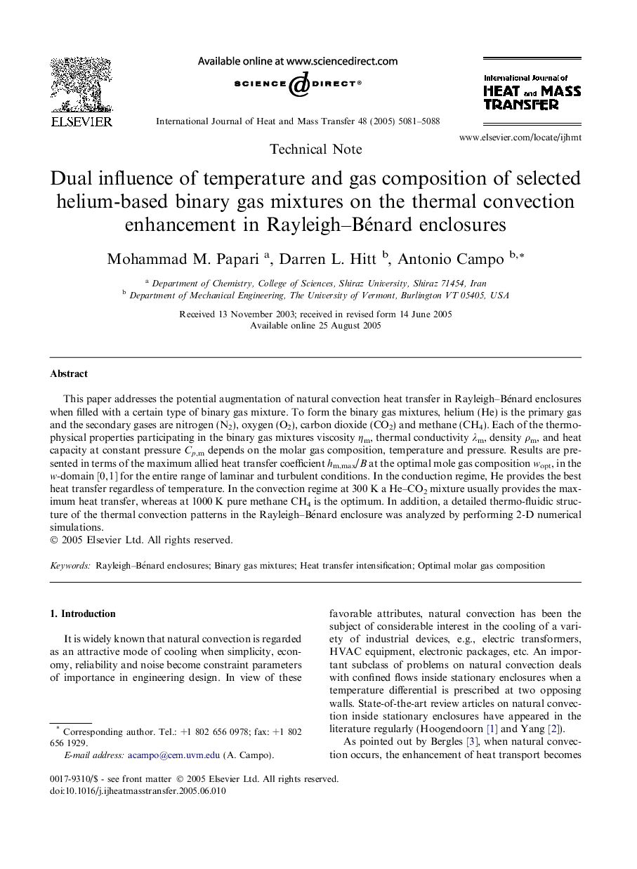 Dual influence of temperature and gas composition of selected helium-based binary gas mixtures on the thermal convection enhancement in Rayleigh-Bénard enclosures