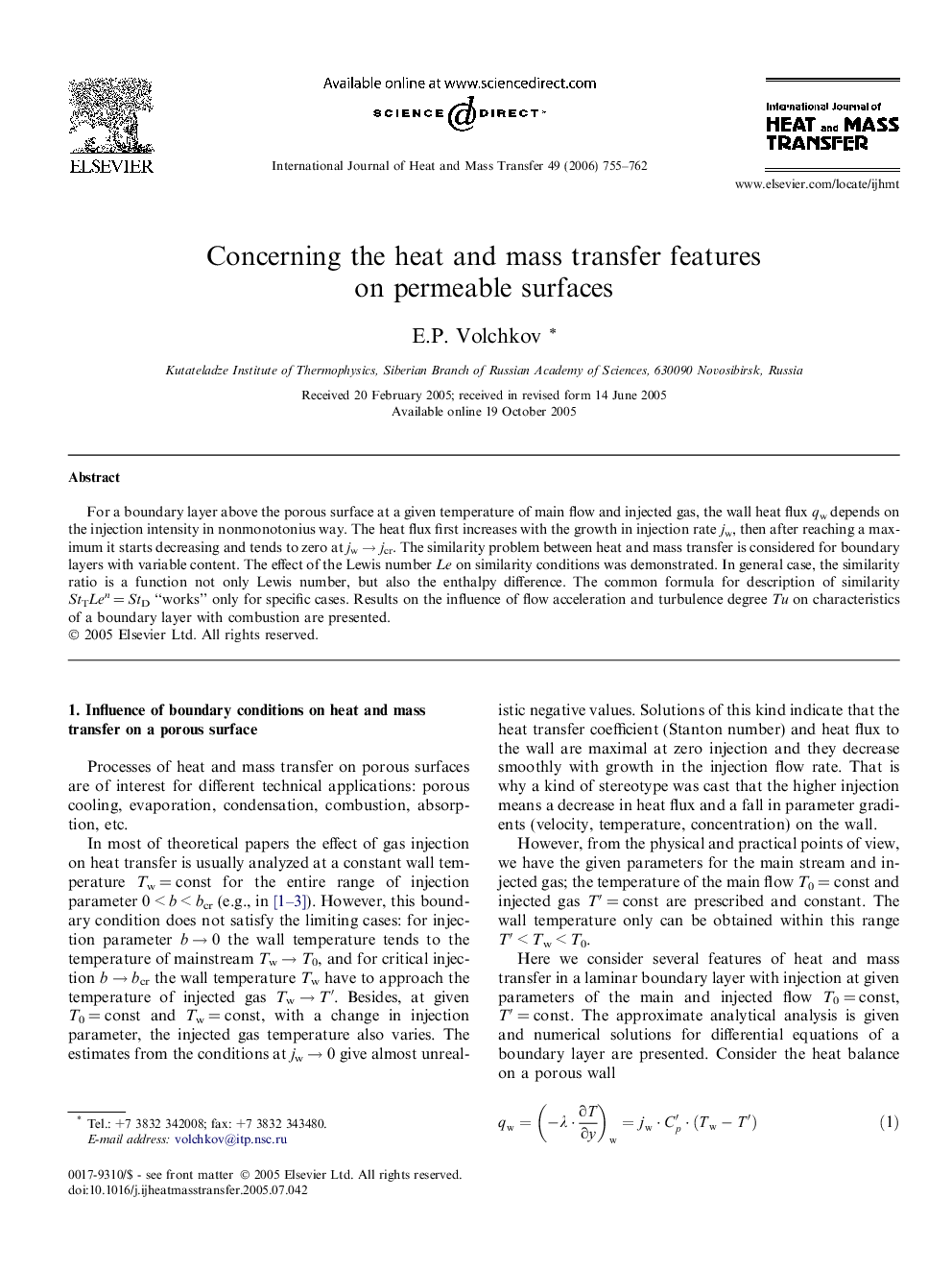 Concerning the heat and mass transfer features on permeable surfaces