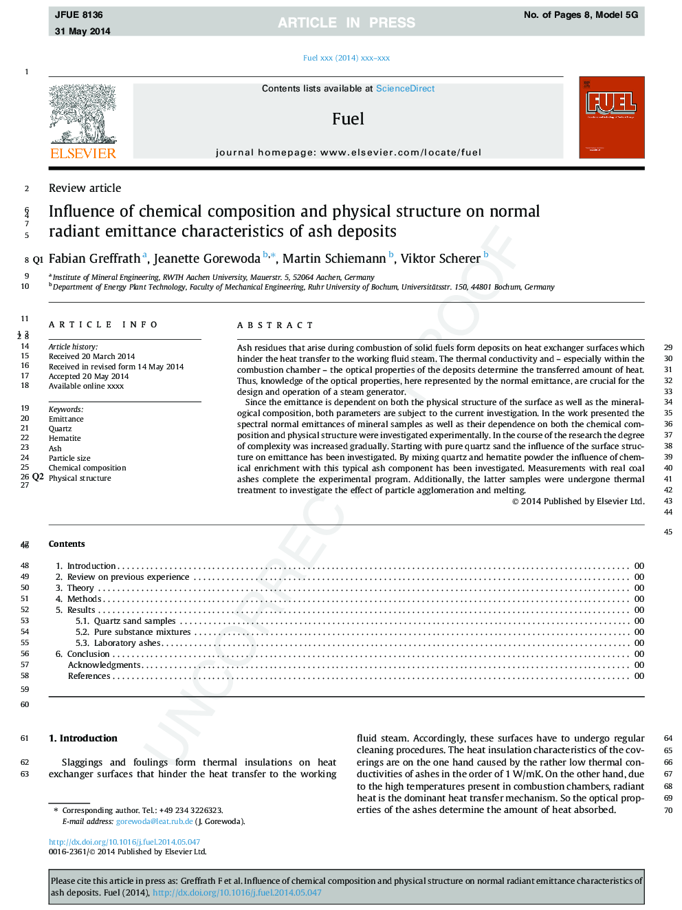 Influence of chemical composition and physical structure on normal radiant emittance characteristics of ash deposits