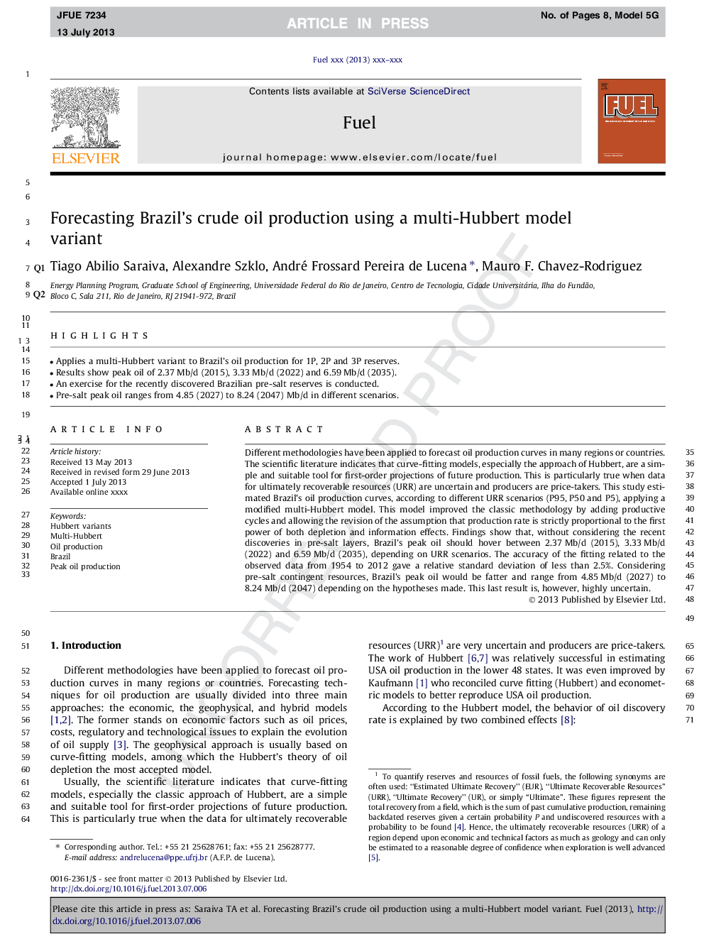 Forecasting Brazil's crude oil production using a multi-Hubbert model variant