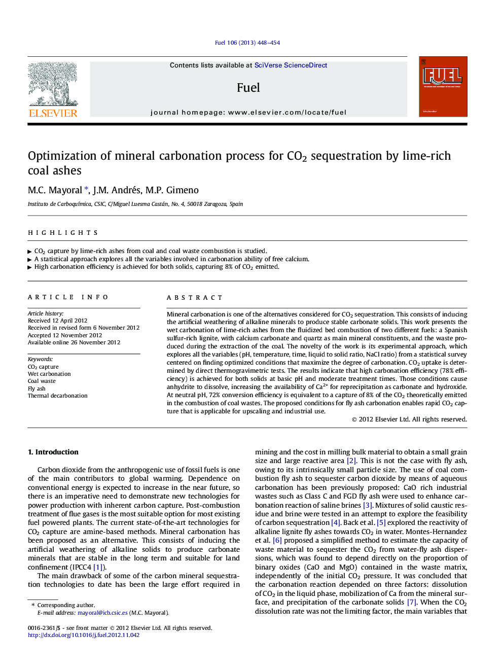 Optimization of mineral carbonation process for CO2 sequestration by lime-rich coal ashes