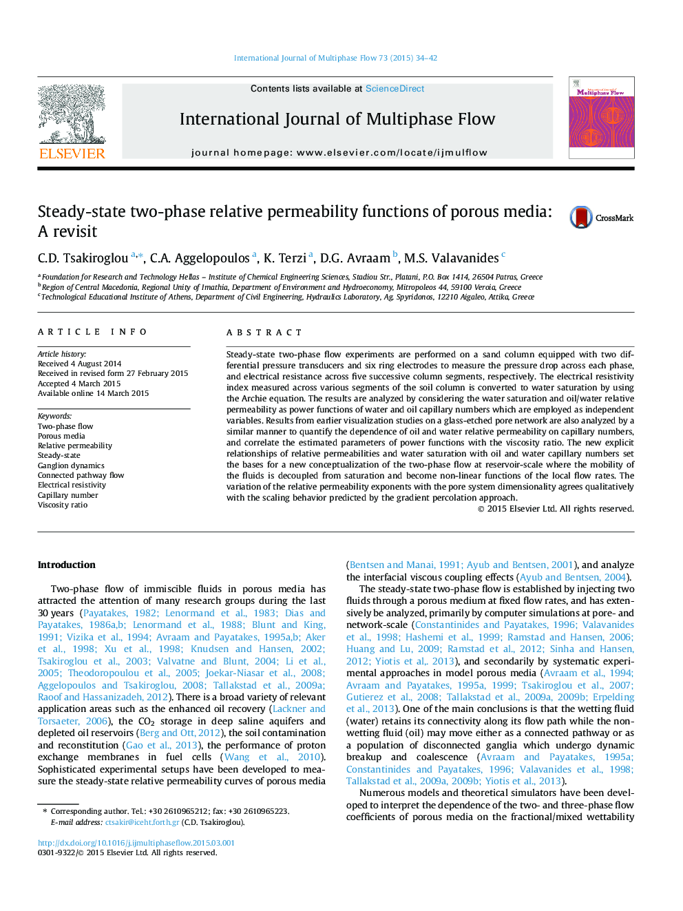 Steady-state two-phase relative permeability functions of porous media: A revisit