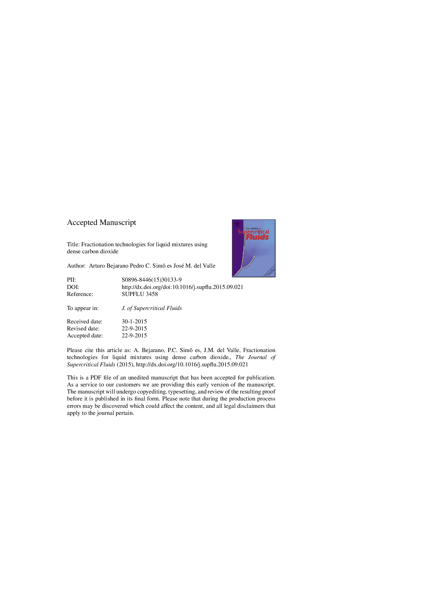 Fractionation technologies for liquid mixtures using dense carbon dioxide