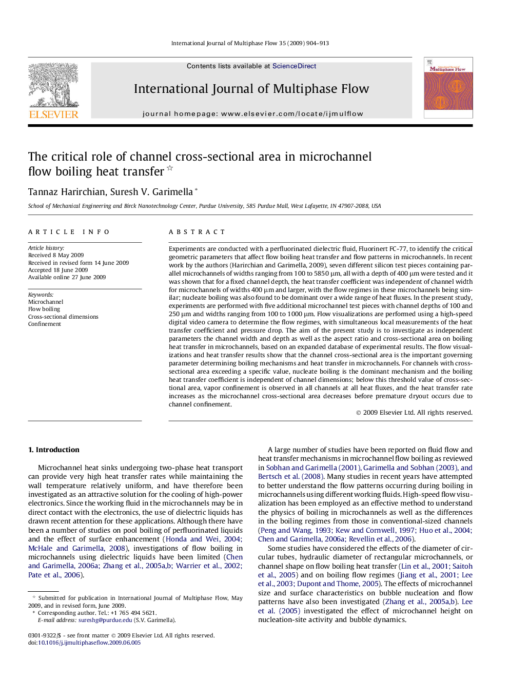 The critical role of channel cross-sectional area in microchannel flow boiling heat transfer 