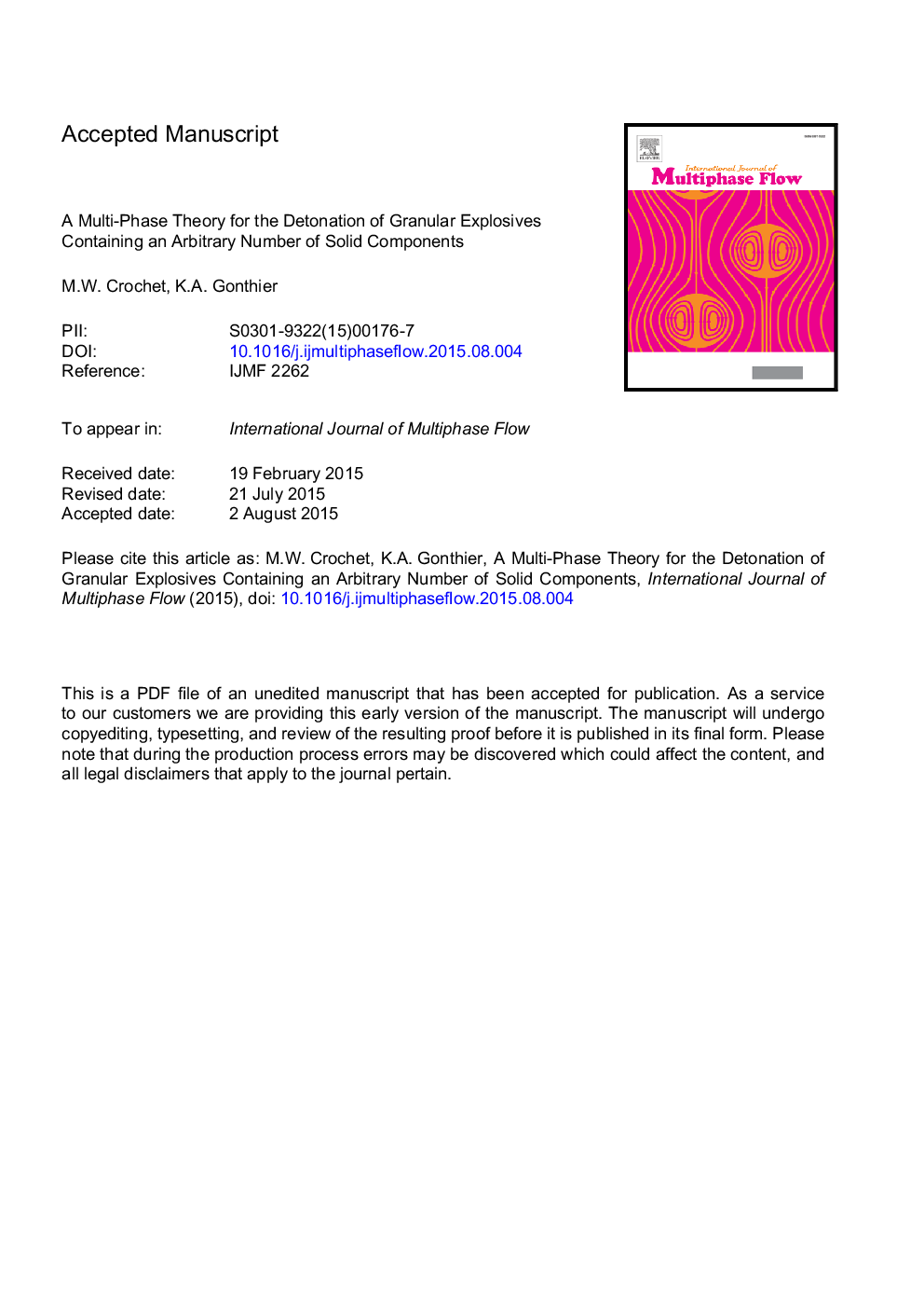 A multi-phase theory for the detonation of granular explosives containing an arbitrary number of solid components