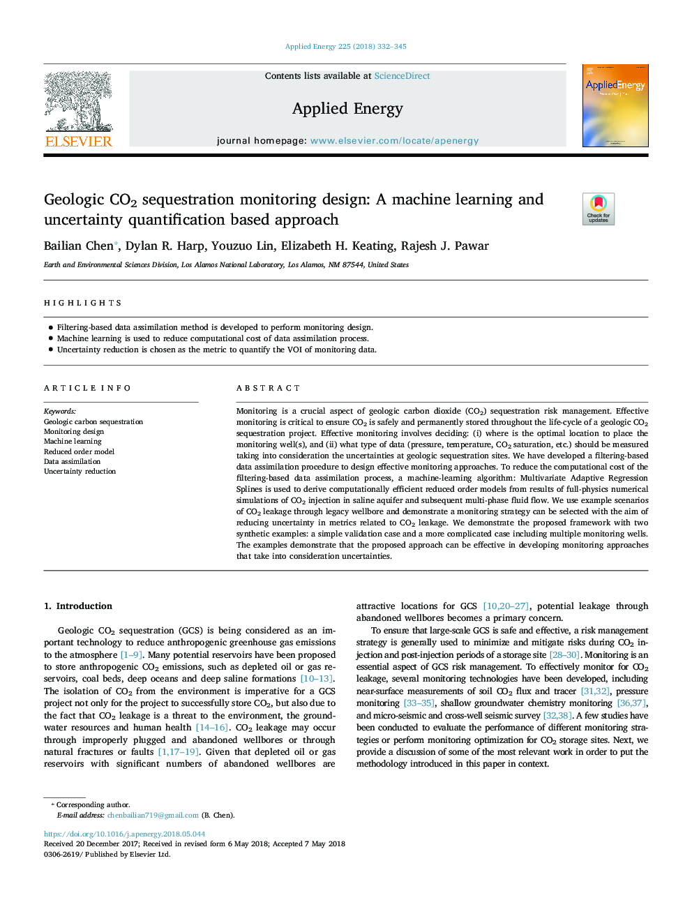 Geologic CO2 sequestration monitoring design: A machine learning and uncertainty quantification based approach