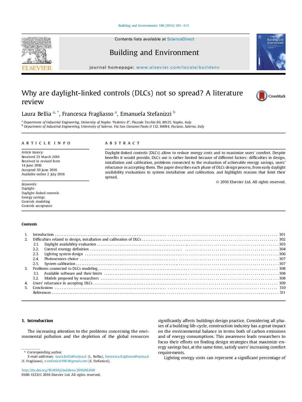 Why are daylight-linked controls (DLCs) not so spread? A literature review