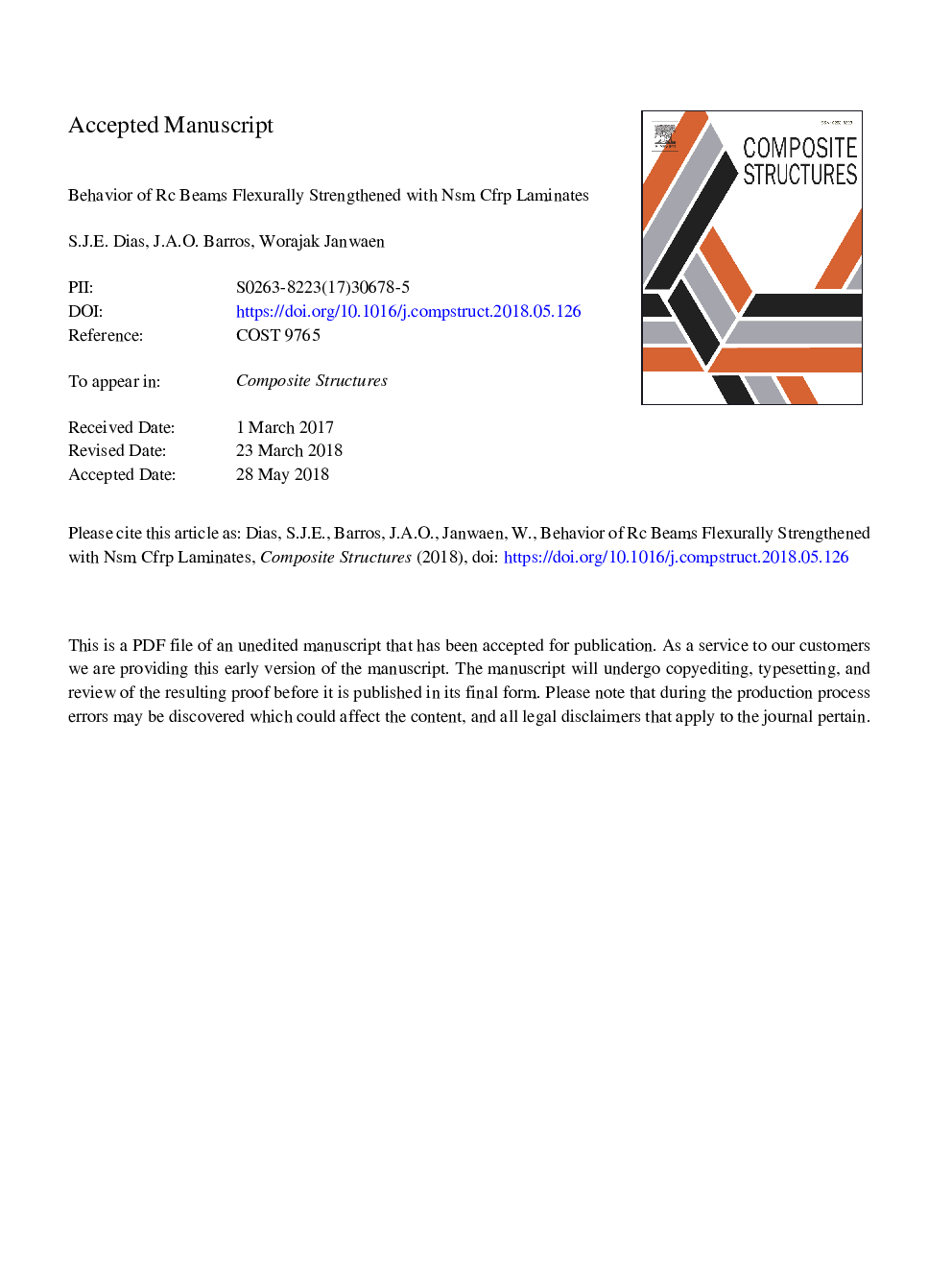 Behavior of RC beams flexurally strengthened with NSM CFRP laminates