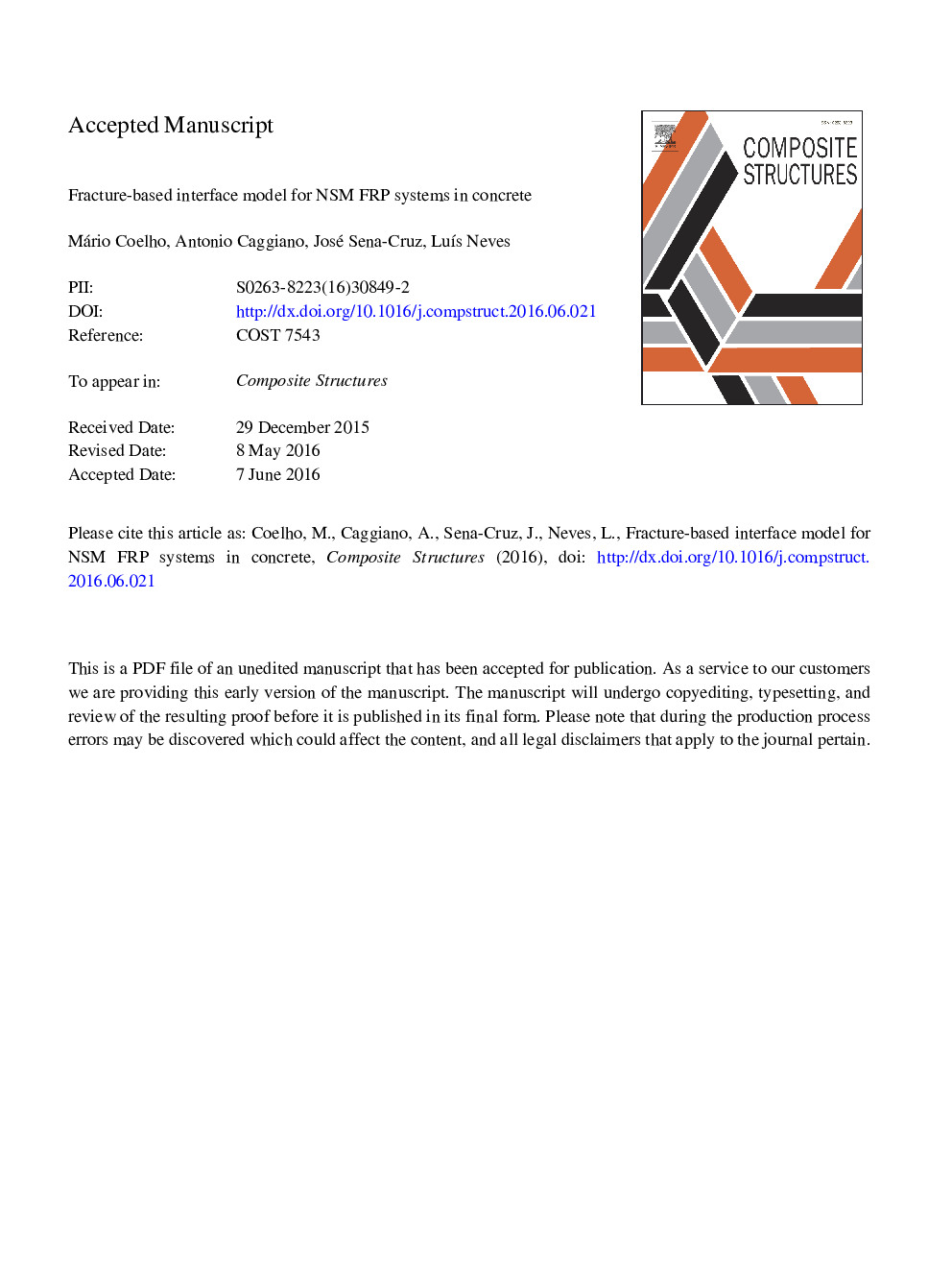 Fracture-based interface model for NSM FRP systems in concrete