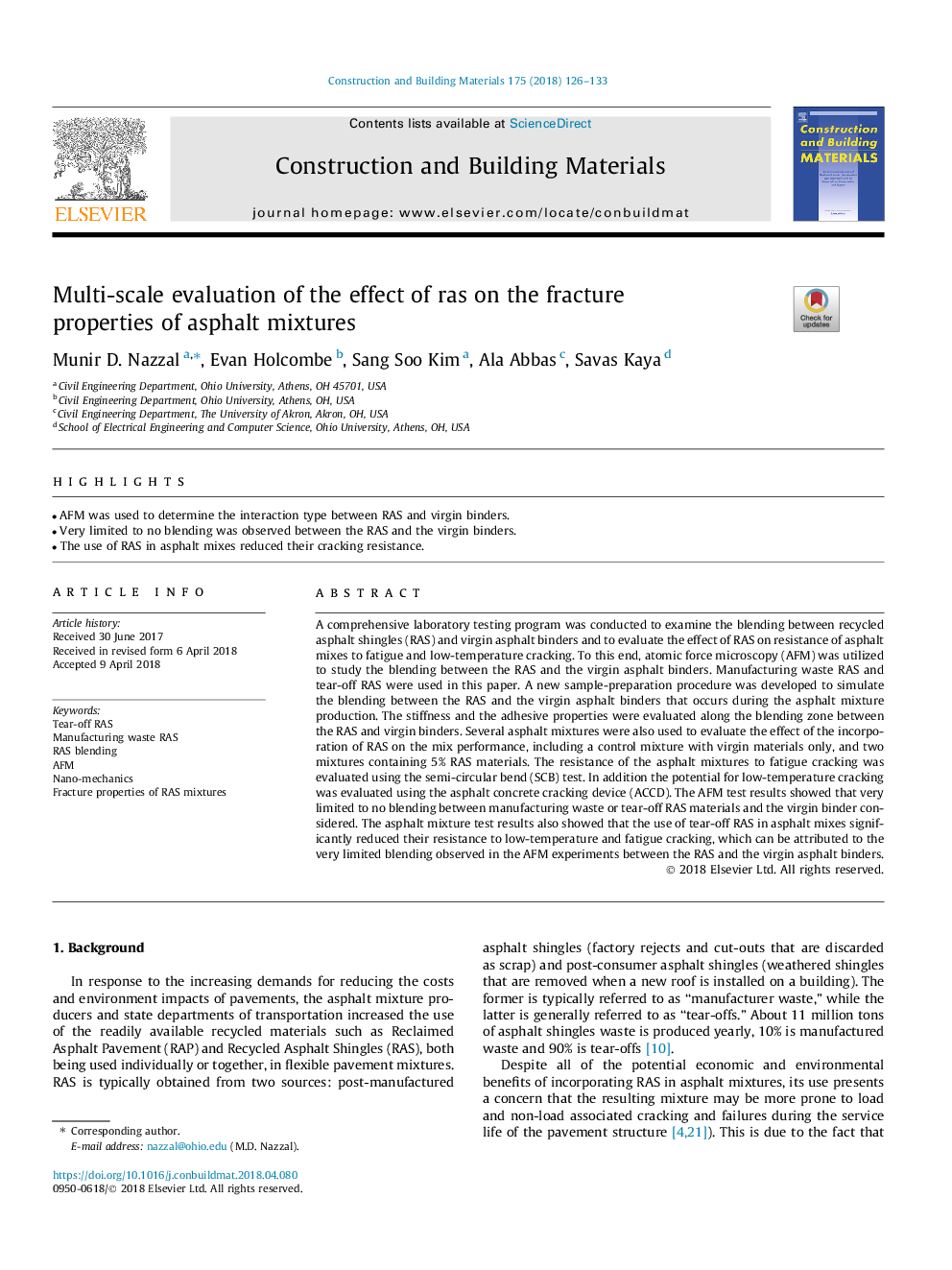 Multi-scale evaluation of the effect of ras on the fracture properties of asphalt mixtures