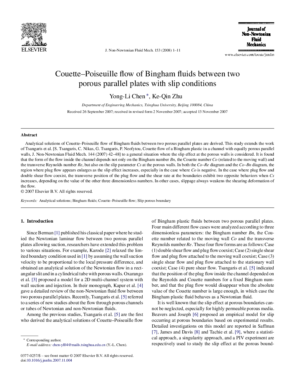 Couette–Poiseuille flow of Bingham fluids between two porous parallel plates with slip conditions