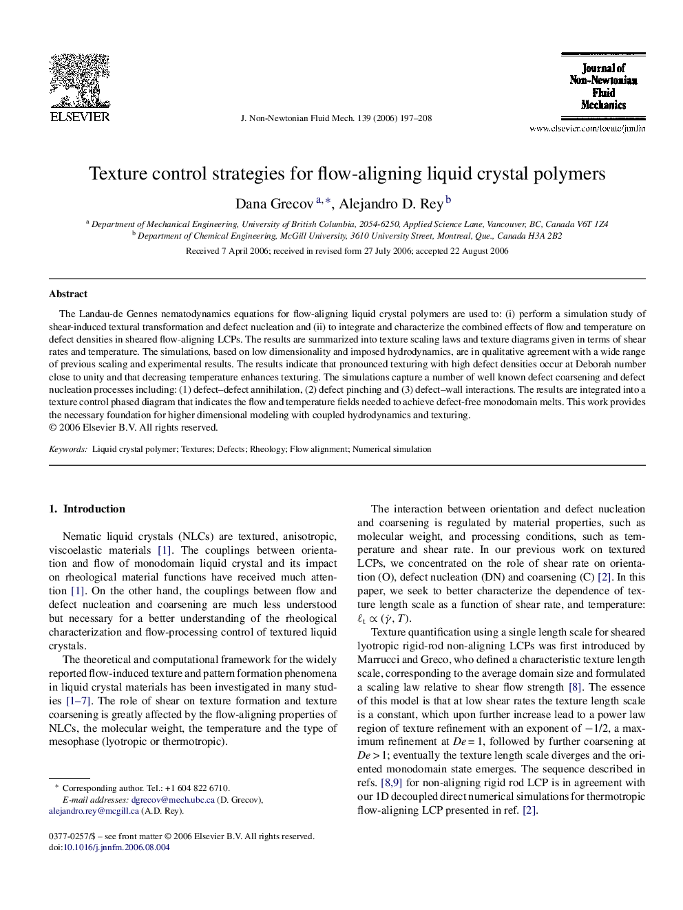 Texture control strategies for flow-aligning liquid crystal polymers