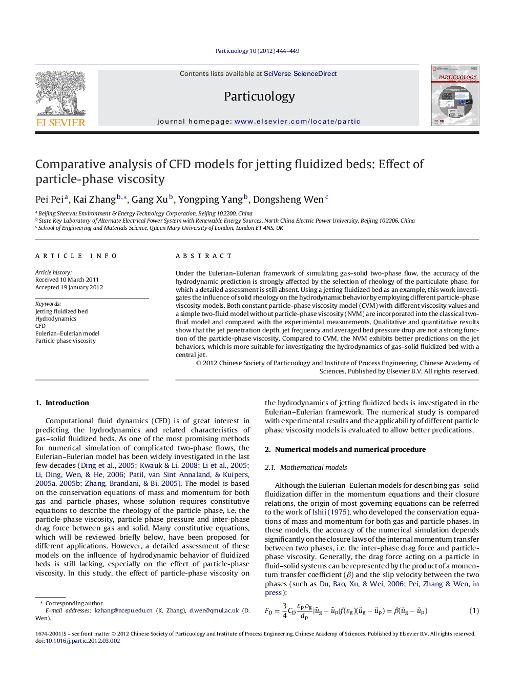 Comparative analysis of CFD models for jetting fluidized beds: Effect of particle-phase viscosity