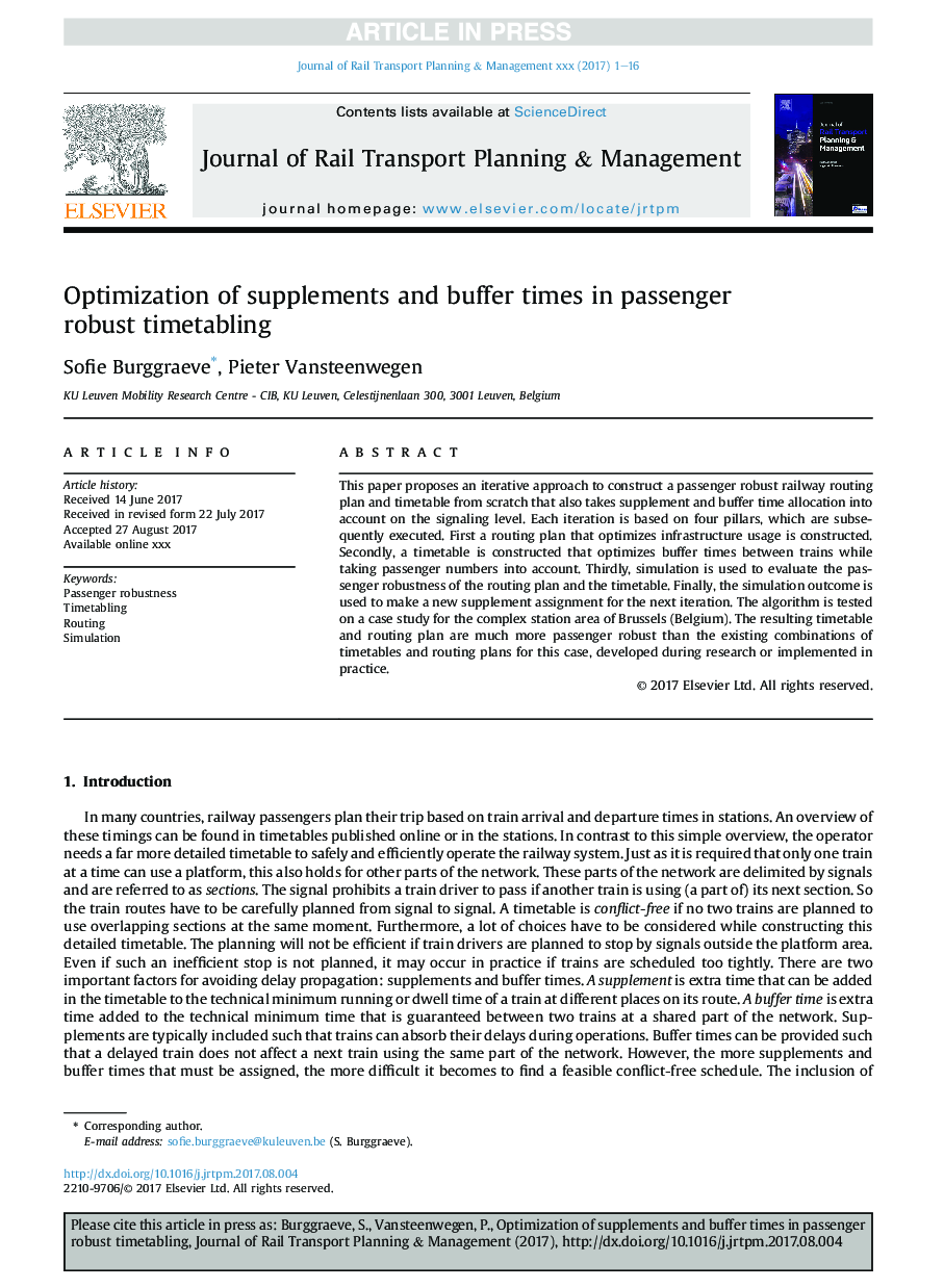 Optimization of supplements and buffer times in passenger robust timetabling