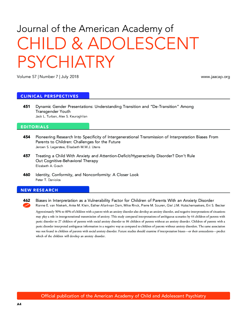 Table of Contents