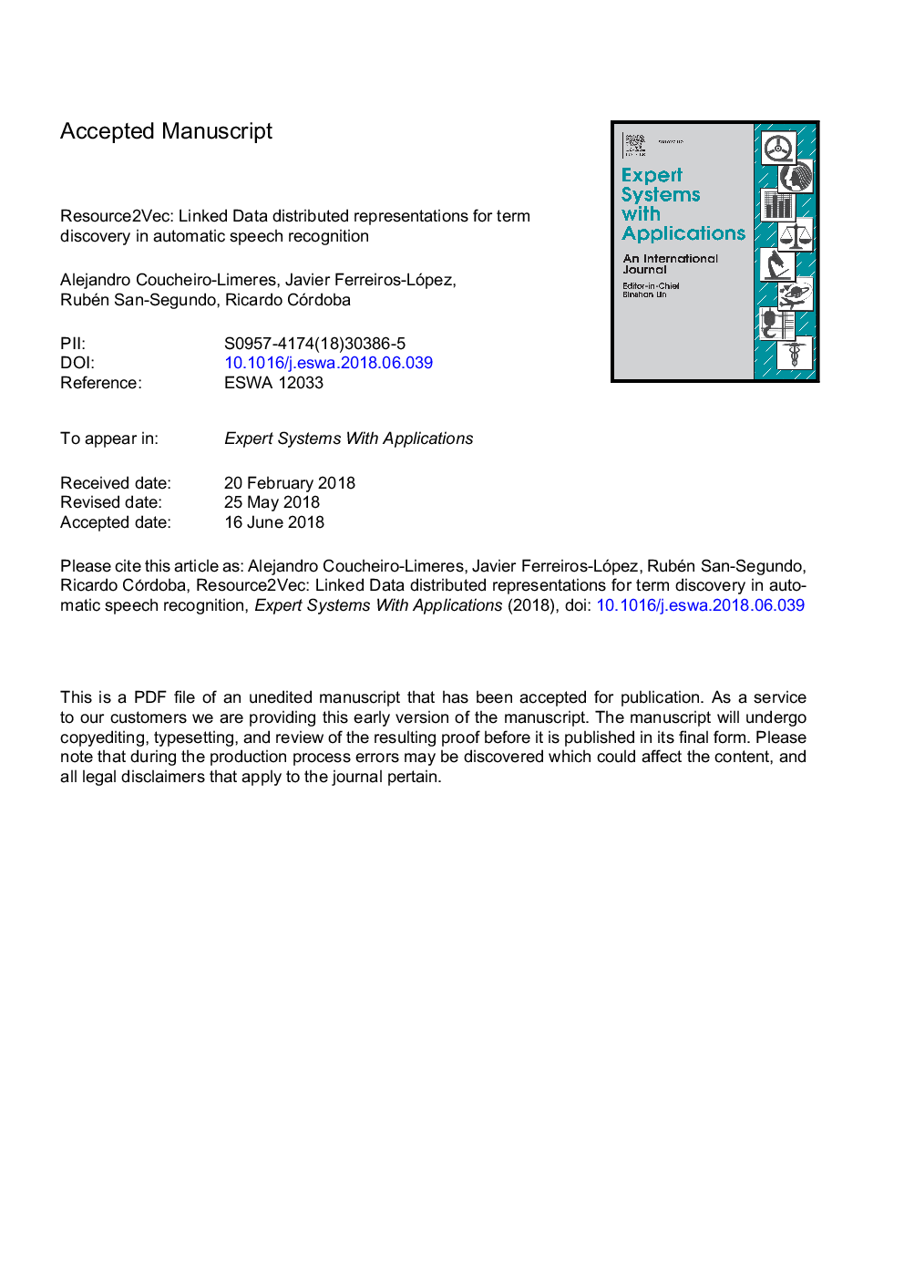 Resource2Vec: Linked Data distributed representations for term discovery in automatic speech recognition