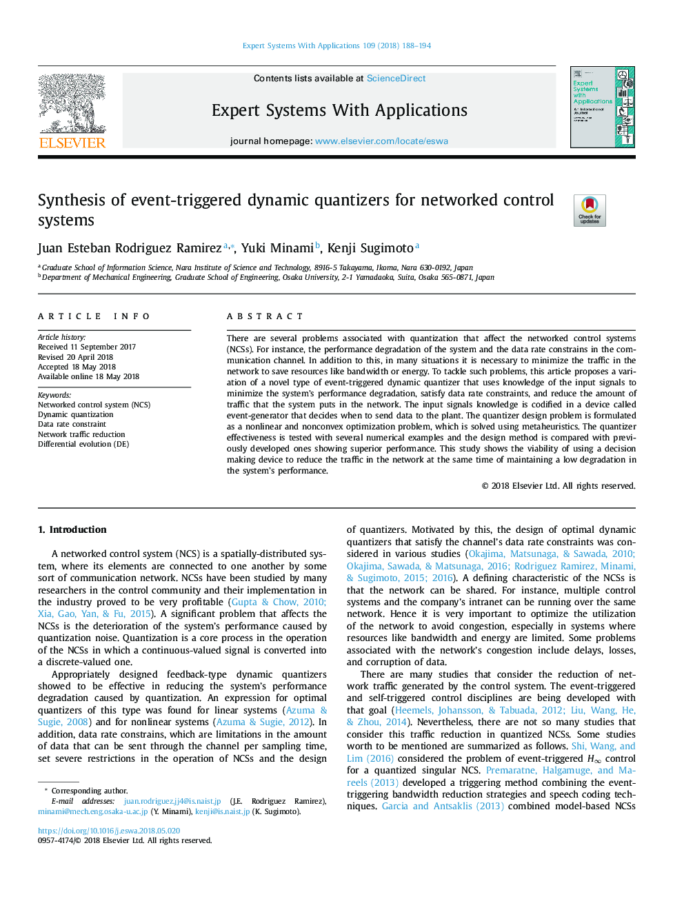 Synthesis of event-triggered dynamic quantizers for networked control systems