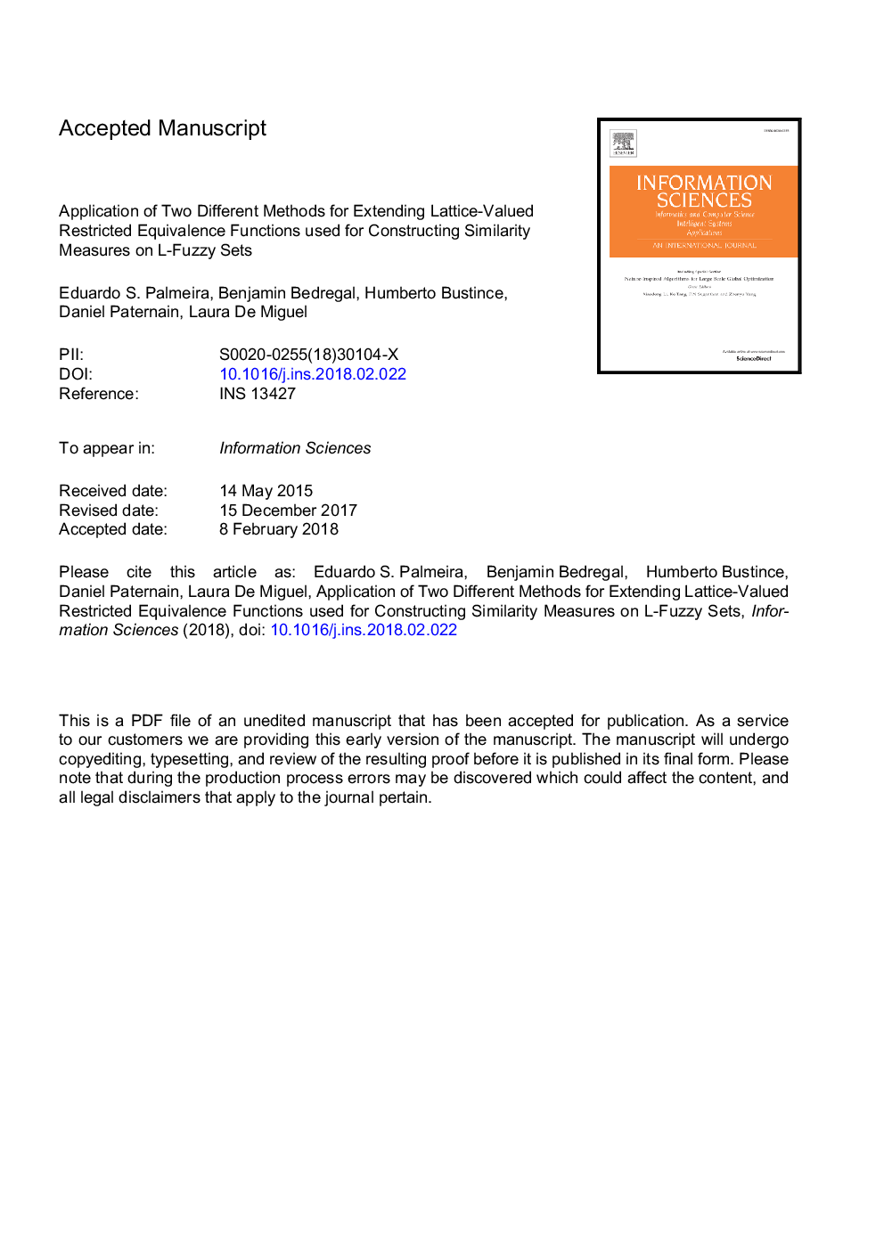 Application of two different methods for extending lattice-valued restricted equivalence functions used for constructing similarity measures on L-fuzzy sets