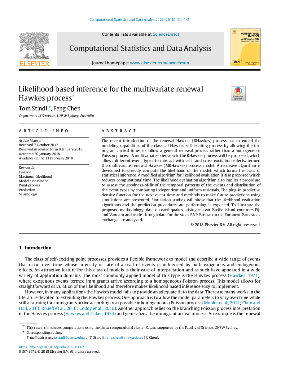 Likelihood based inference for the multivariate renewal Hawkes process