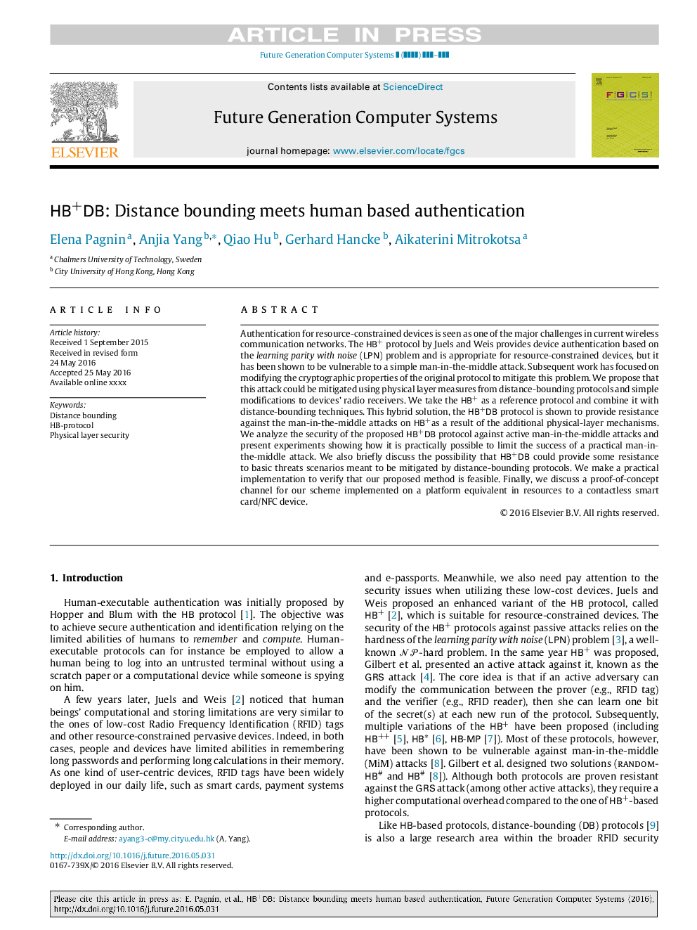 HB+DB: Distance bounding meets human based authentication