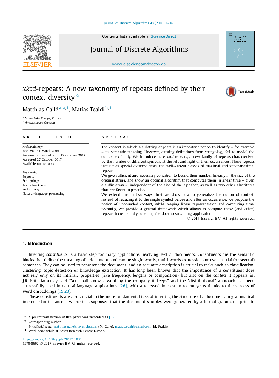 xkcd-repeats: A new taxonomy of repeats defined by their context diversity