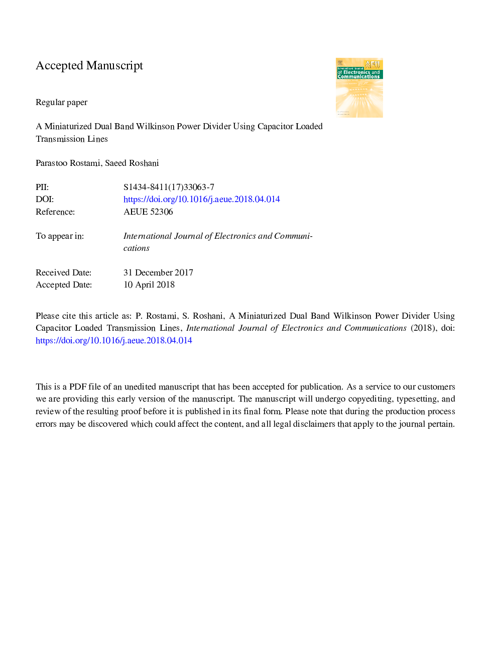 A miniaturized dual band Wilkinson power divider using capacitor loaded transmission lines