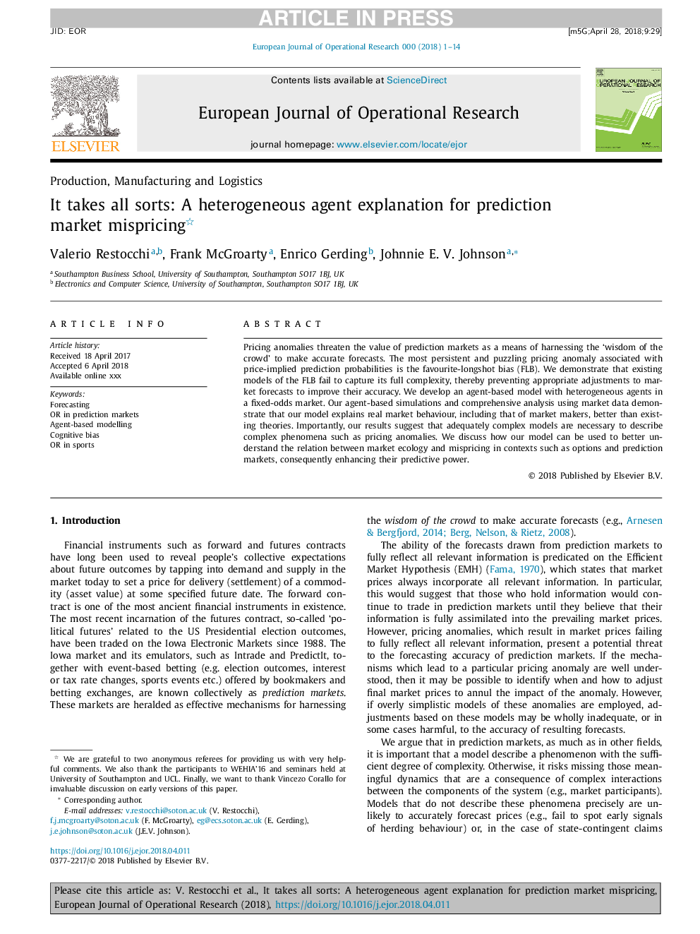 It takes all sorts: A heterogeneous agent explanation for prediction market mispricing