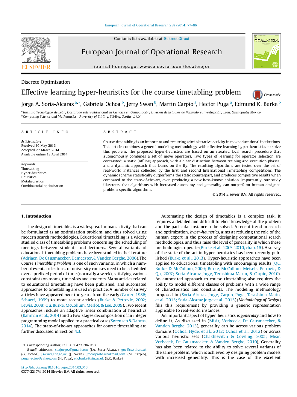 Effective learning hyper-heuristics for the course timetabling problem