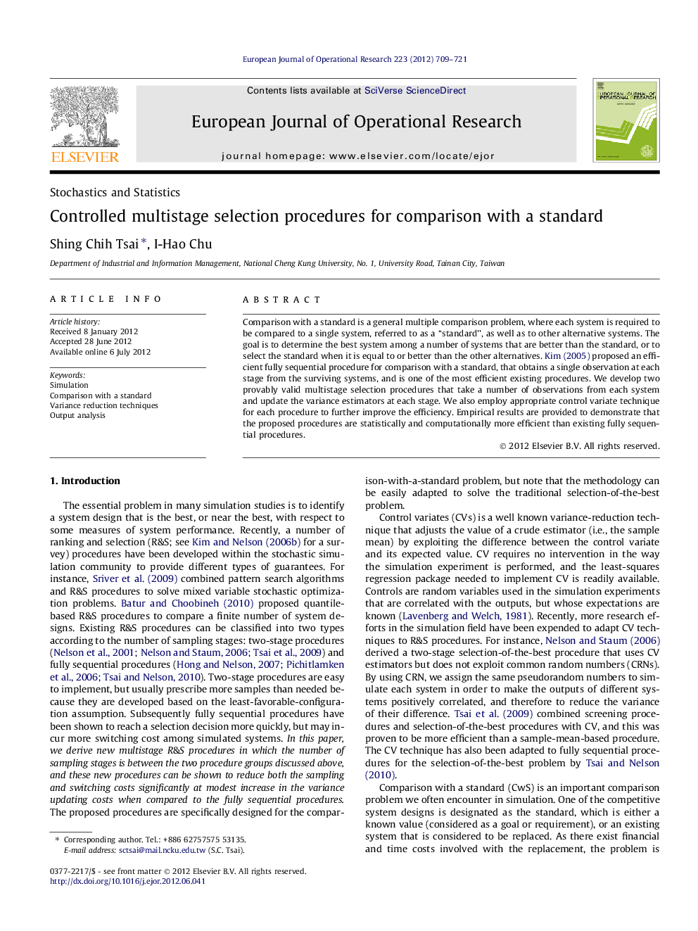 Controlled multistage selection procedures for comparison with a standard