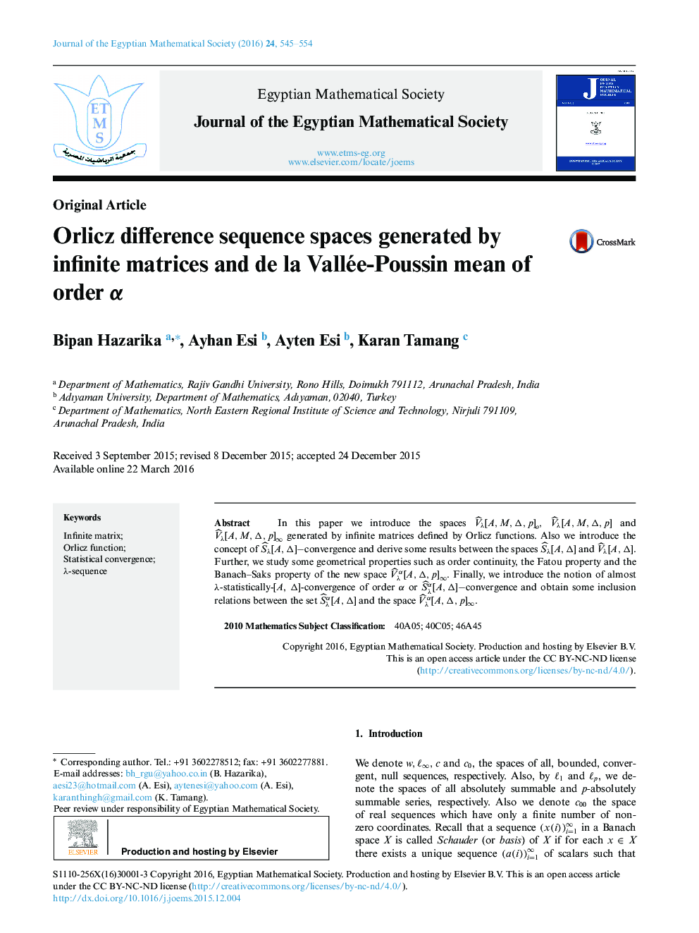 Orlicz difference sequence spaces generated by infinite matrices and de la Vallée-Poussin mean of order Î±