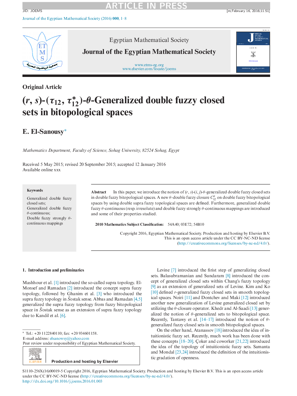 (r, s)-(Ï12,Ï12*)-Î¸-Generalized double fuzzy closed sets in bitopological spaces