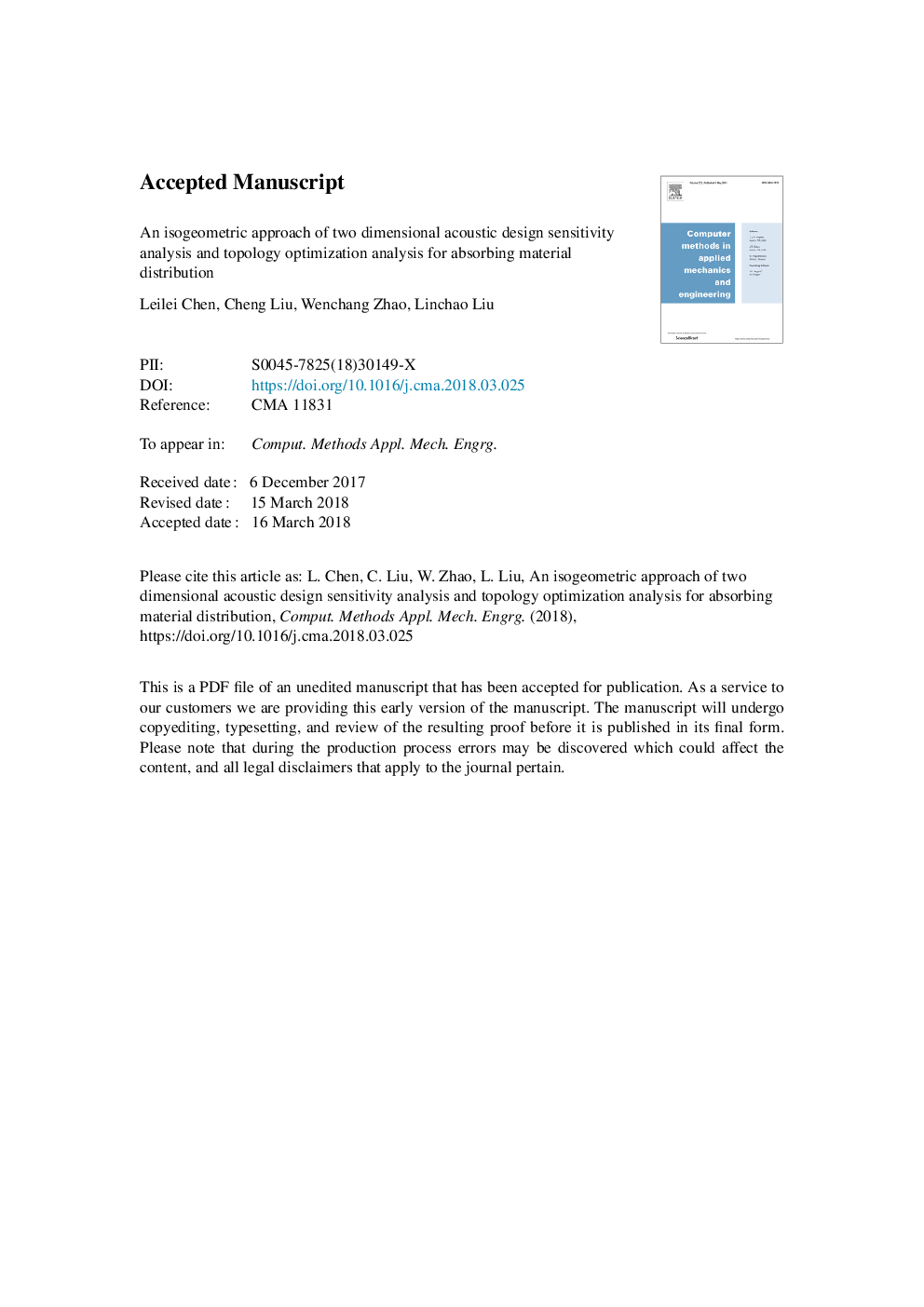 An isogeometric approach of two dimensional acoustic design sensitivity analysis and topology optimization analysis for absorbing material distribution