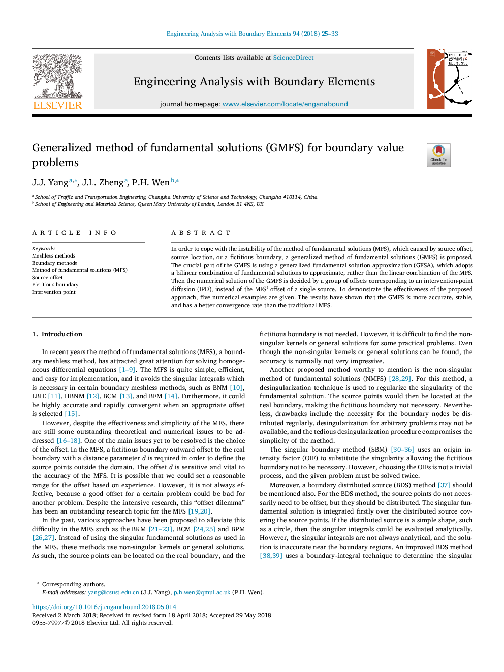 Generalized method of fundamental solutions (GMFS) for boundary value problems