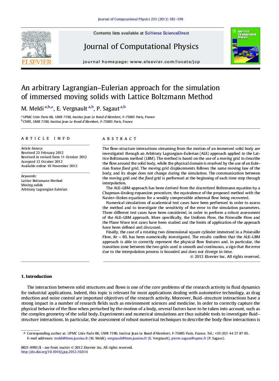 An arbitrary Lagrangian-Eulerian approach for the simulation of immersed moving solids with Lattice Boltzmann Method