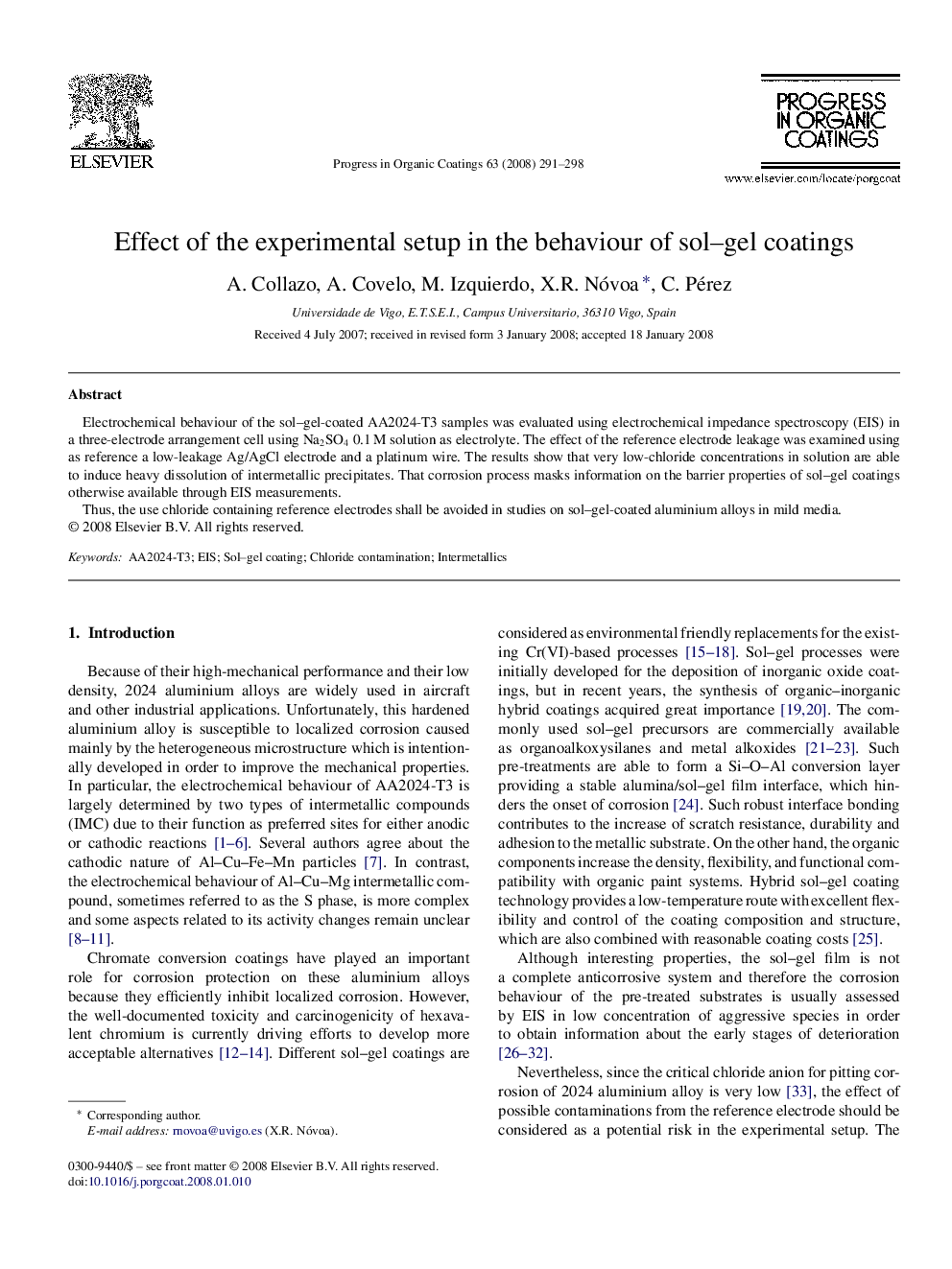 Effect of the experimental setup in the behaviour of sol-gel coatings