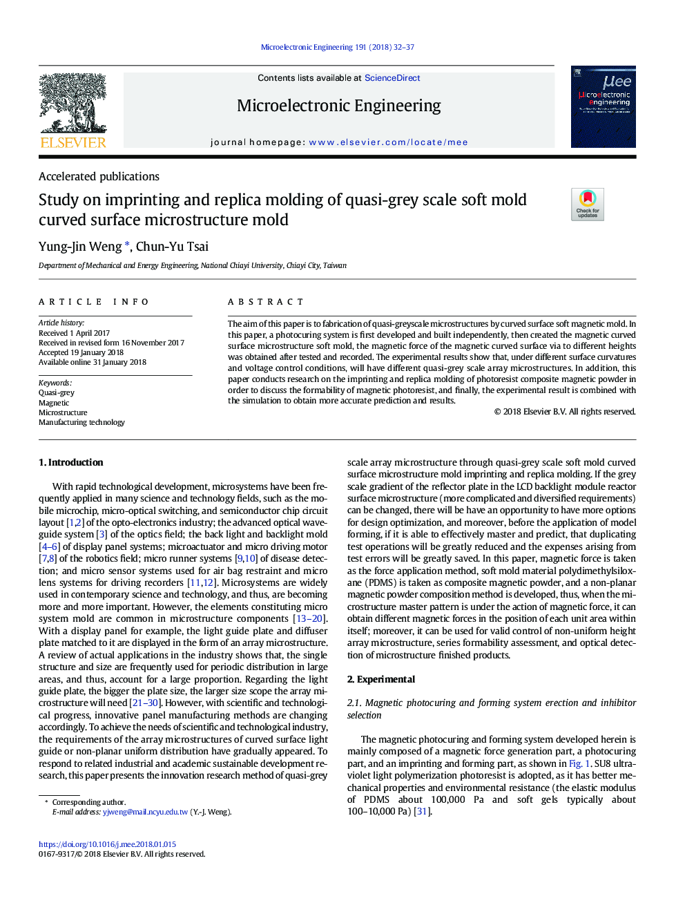 Study on imprinting and replica molding of quasi-grey scale soft mold curved surface microstructure mold