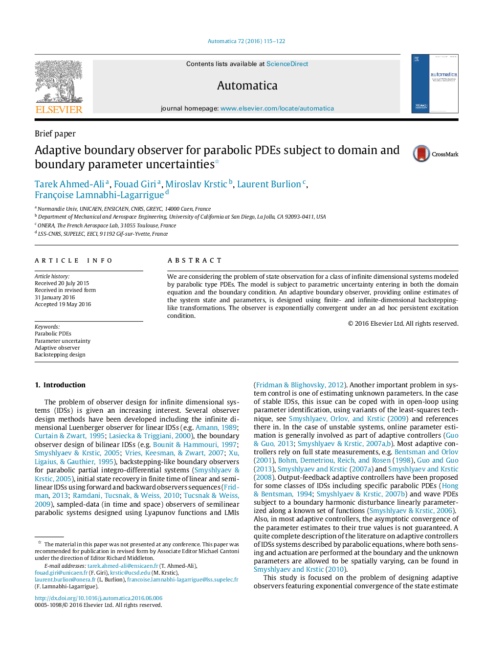 Adaptive boundary observer for parabolic PDEs subject to domain and boundary parameter uncertainties 