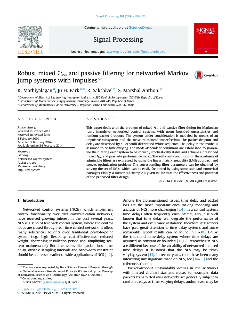 Robust mixed Hâ and passive filtering for networked Markov jump systems with impulses