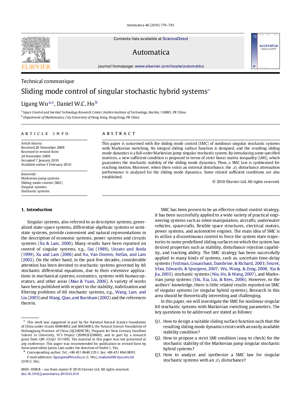 Sliding mode control of singular stochastic hybrid systems 