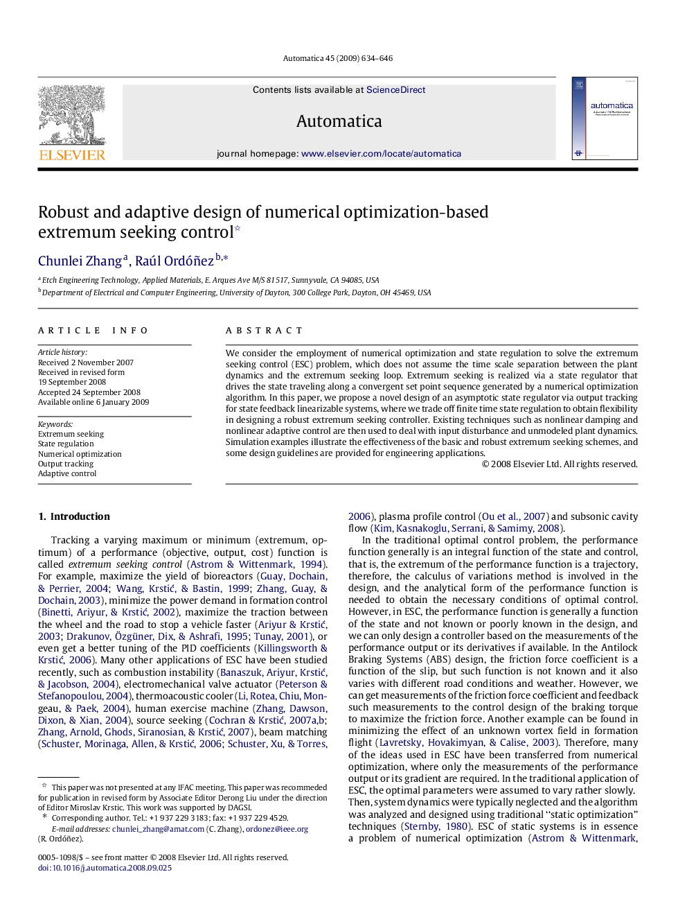 Robust and adaptive design of numerical optimization-based extremum seeking control 