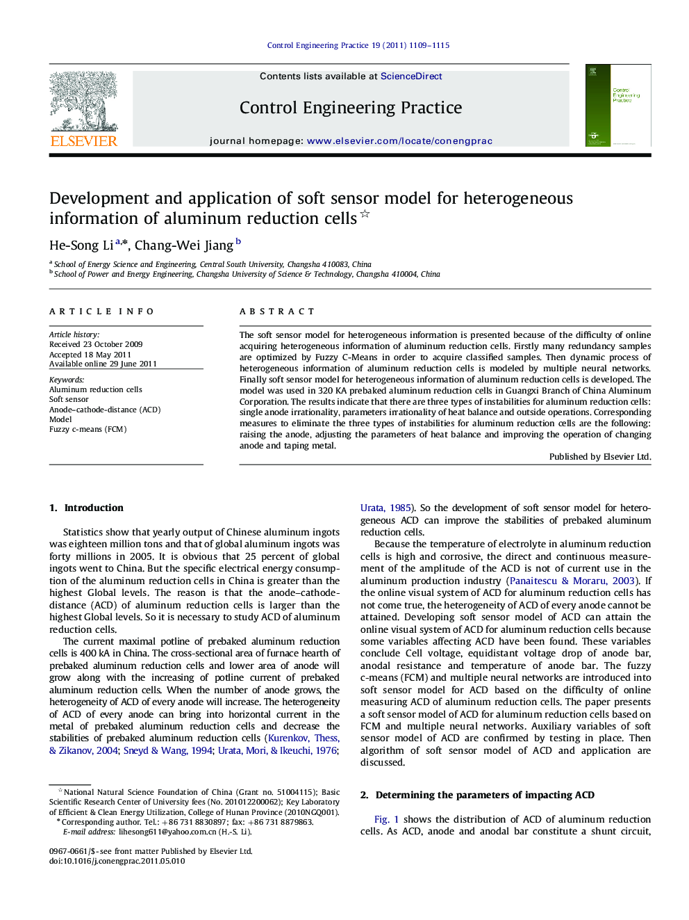 Development and application of soft sensor model for heterogeneous information of aluminum reduction cells 