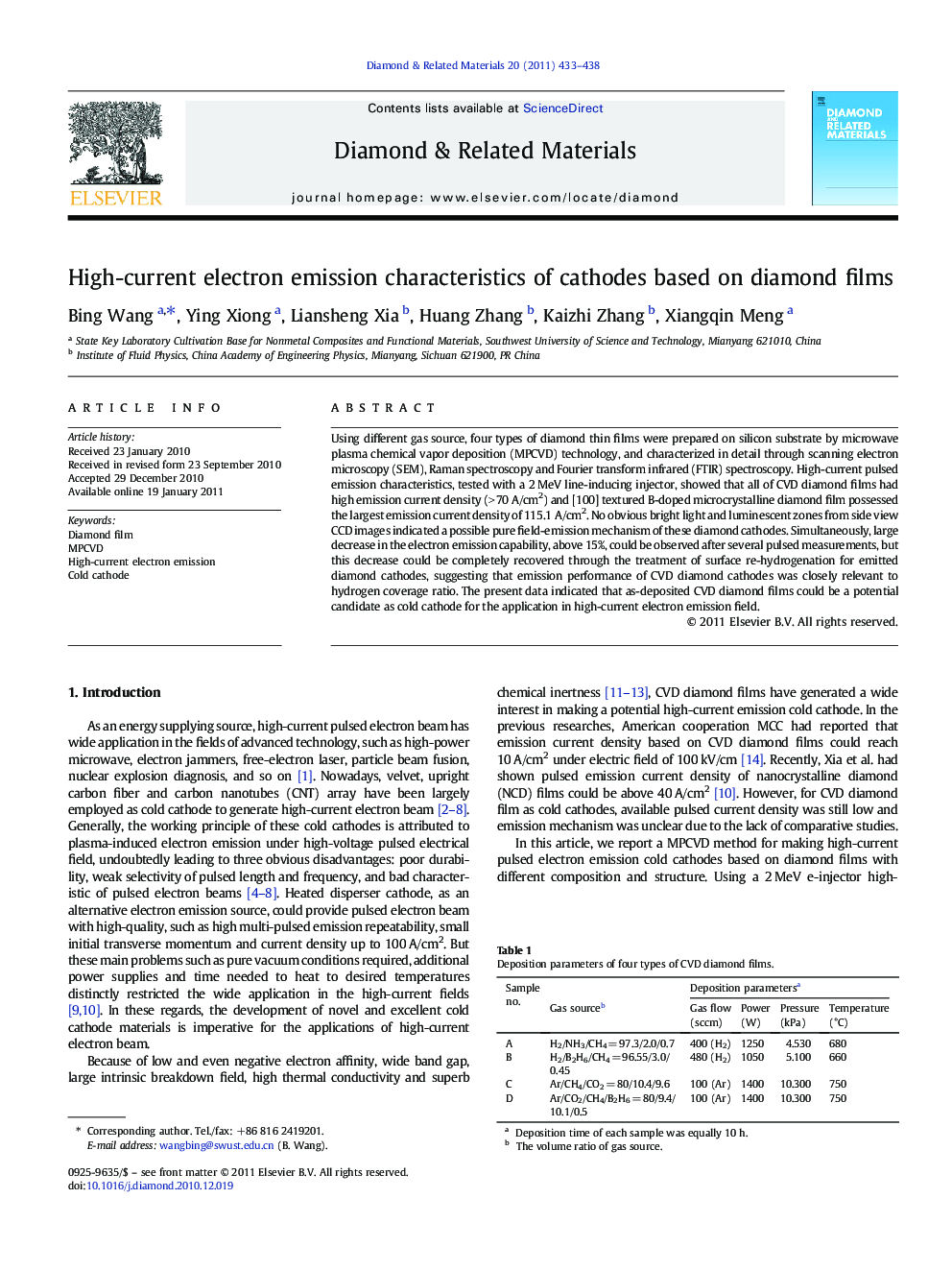 High-current electron emission characteristics of cathodes based on diamond films