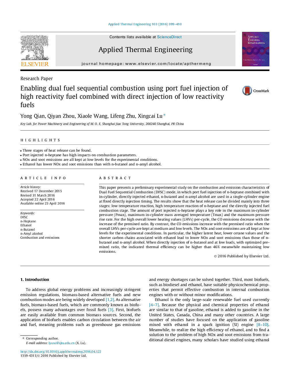 Enabling dual fuel sequential combustion using port fuel injection of high reactivity fuel combined with direct injection of low reactivity fuels